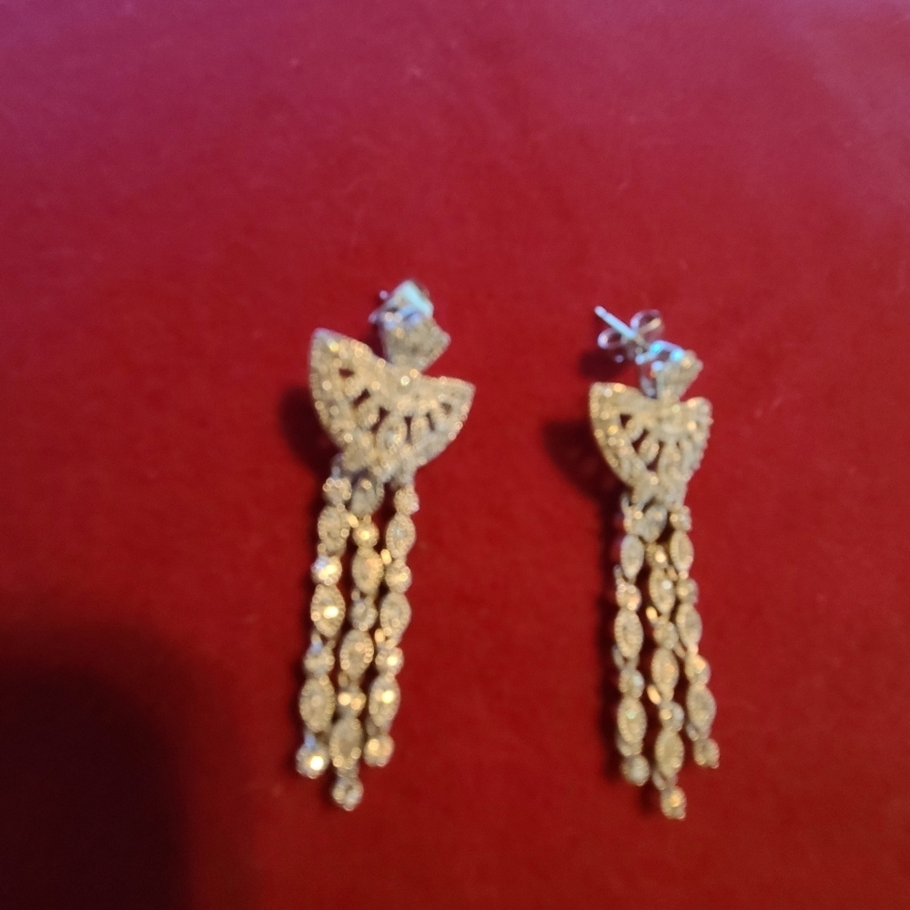 New 925 sterling silver earrings - Picture 1 of 4